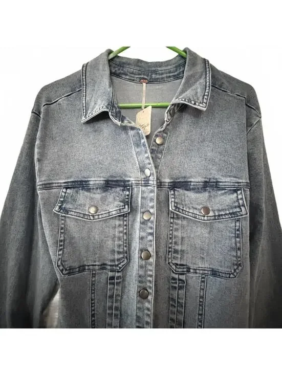 NWT Free People Roadhouse Mini Dress size XL - Picture 4 of 9